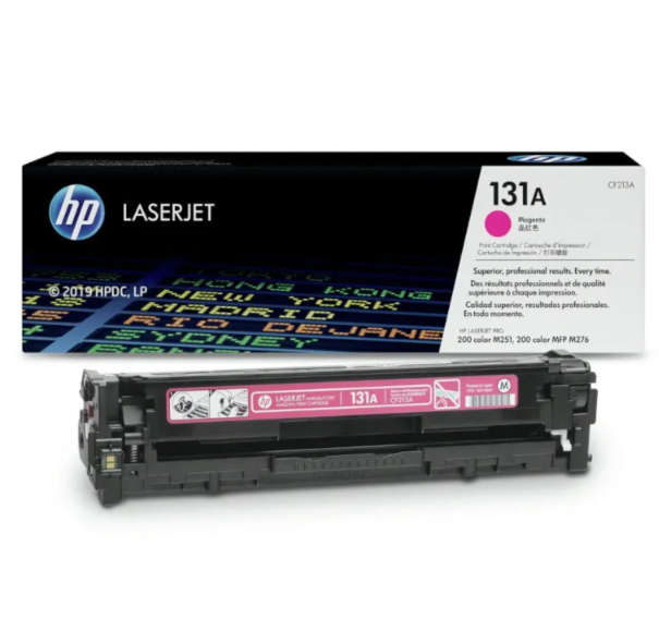 Original HP # 131A MAGENTA LASERJET TONER CARTRIDGE FOR HP LASERJET PRO 200 COLOR M251/COLOR MFP ...