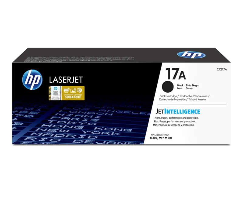 Original HP # 17A Black  Original LaserJet Toner Cartridge M102/MFP130