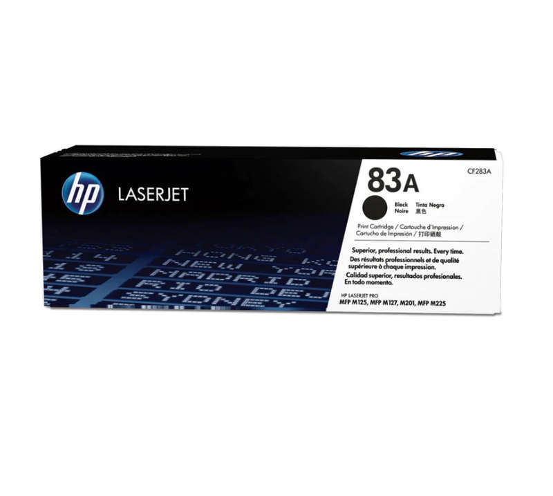 Original HP # 83A LASERJET M127/M225/M201 BLACK PRINT CARTRIDGE.
