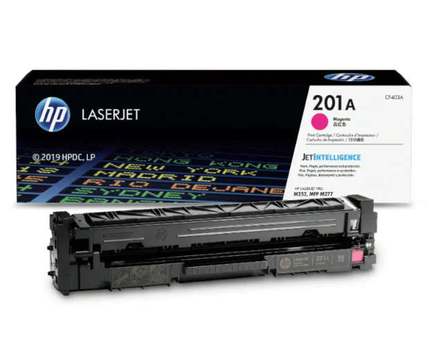 Original HP # 201A MAGENTA LASERJET M277/M252 CARTRIDGE.