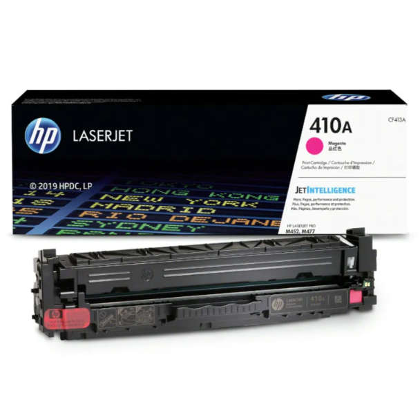 Original HP # 410A MAGENTA LASERJET M452/MFP M477 CARTRIDGE.