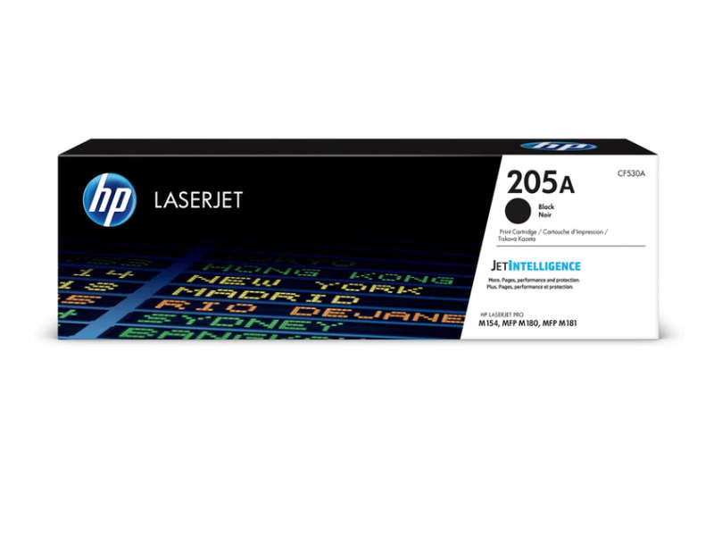 Original HP # 205A Original Black LaserJet Toner Cartridge - CLJ MFP M180/M181