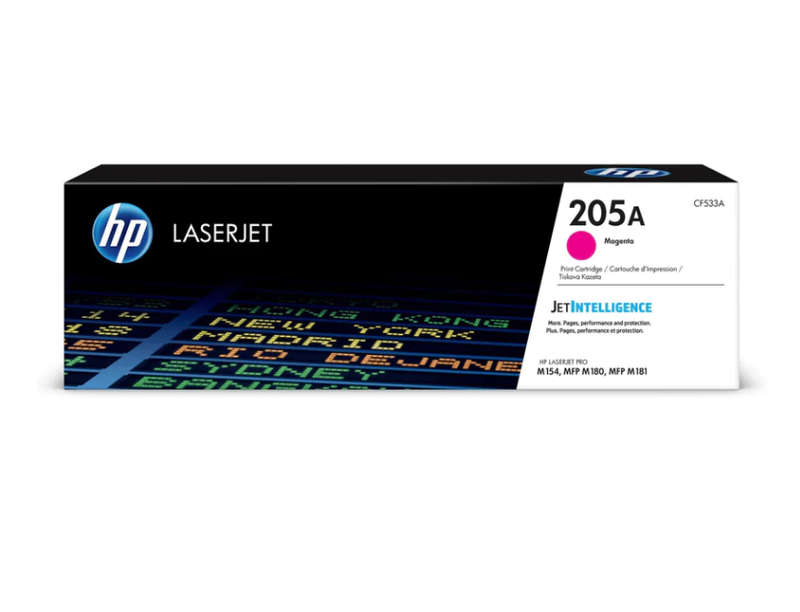 Original HP # 205A Original Magenta LaserJet Toner Cartridge - CLJ MFP M180/M181