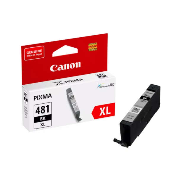 Original CANON- CLI-481XL BLACK - TS6140,TS8140,TS9140,TS7540,TS8540