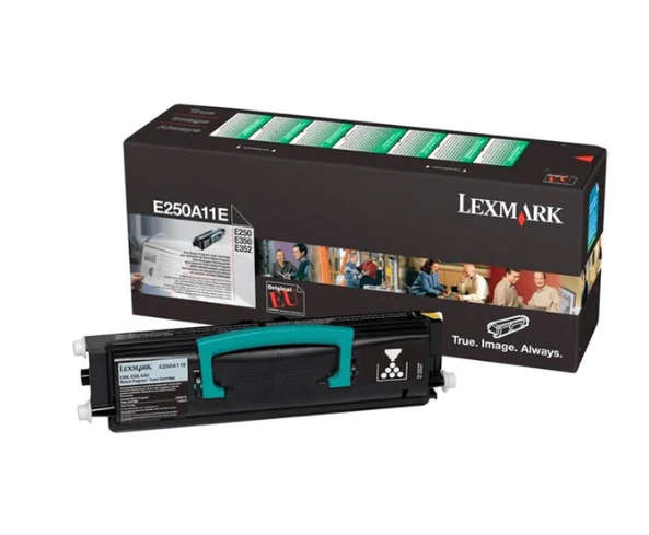 Original LEXMARK E250 / E350 / E352 Return Program Toner Cartridge