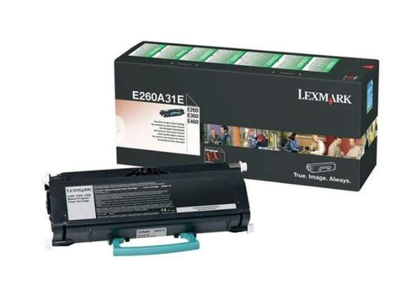 Original LEXMARK E260 / E360 / E460 Return Program Toner Cartridge