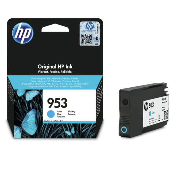 Original HP # 953 Cyan Original Ink Cartridge - HP OfficeJet Pro 8710/8720/8725/8730/8740
