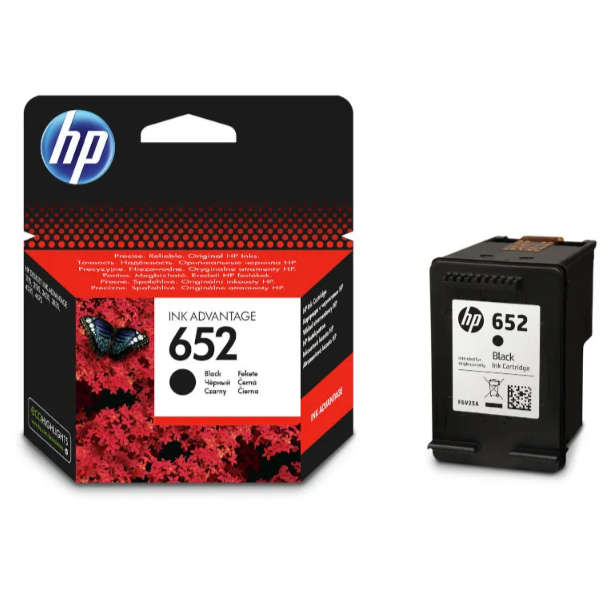 Original HP # 652 BLACK INK CARTRIDGE - IA 3835/Deskjet 2135