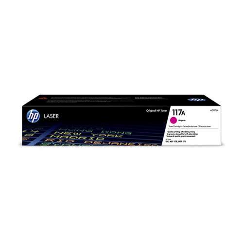 Original HP # 117A Magenta Original Laser Toner Cartridge - Color laser 150a/nw, MFP 178/179