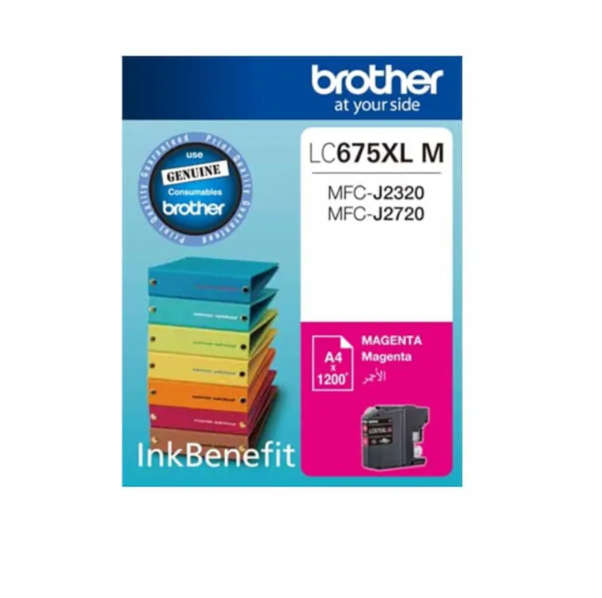 Original BROTHER HIGH YIELD MAGENTA INK CARTRIDGE - MFCJ2720/2320 - 1 200 PGS - NEW