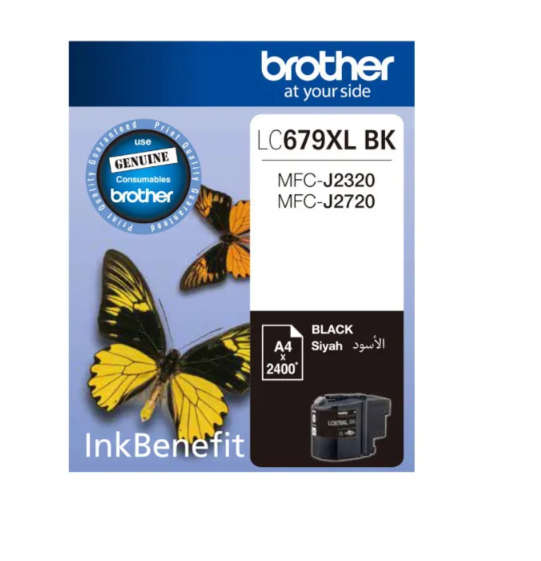 Original BROTHER HIGH YIELD BLACK INK CARTRIDGE - MFCJ2720 - 2 400 PGS - NEW