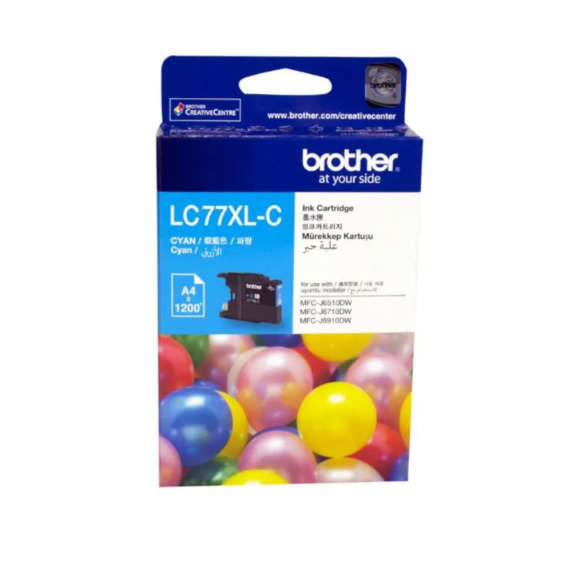 Original BROTHER HIGH YIELD CYAN INK CARTRIDGE - MFCJ6510DW