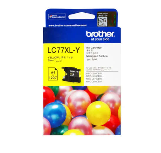 Original BROTHER HIGH YIELD YELLOW INK CARTRIDGE - MFCJ6510DW