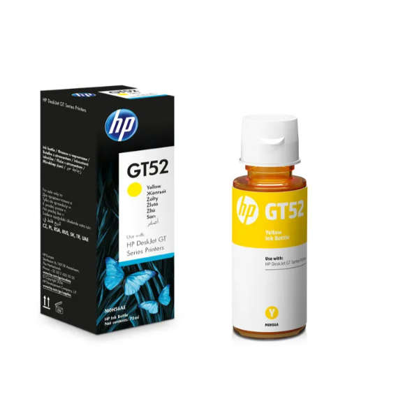 Original HP GT52 Yellow Original Ink Bottle - Ink Tank 115/315/415