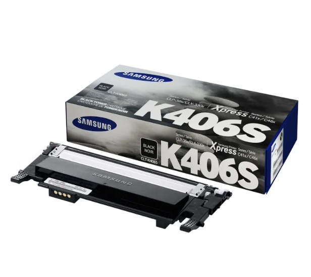 Original Samsung CLT-K406S Black Toner Cartridge