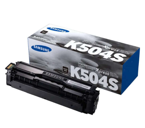 Original Samsung CLT-K504S Black Toner Cartridge