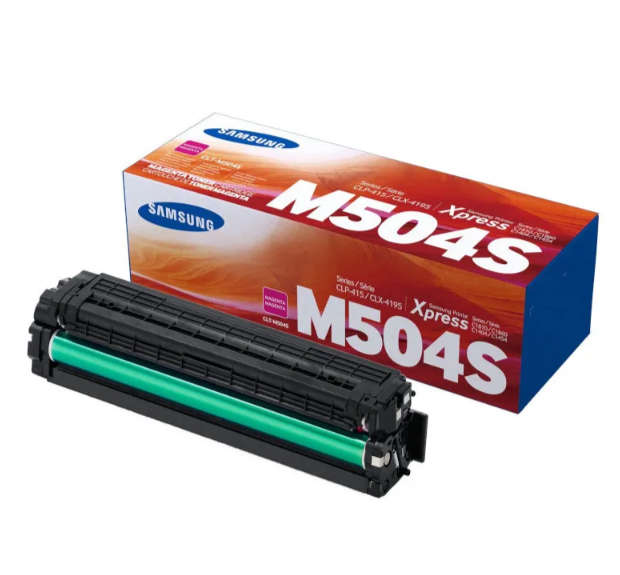 Original Samsung CLT-M504S Magenta Toner Cartridge