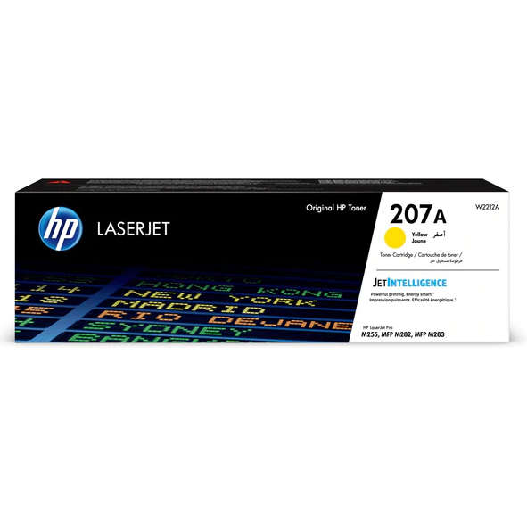 Original HP # 207A Yellow LaserJet Toner Cartridge - Color LaserJet Pro M225/MFP M283