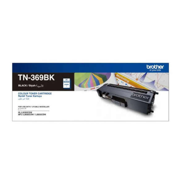 Original BROTHER BLACK HIGH YIELD TONER CARTRIDGE - MFCL8850CDW / MFCL8600CDW - 6 000 PGS