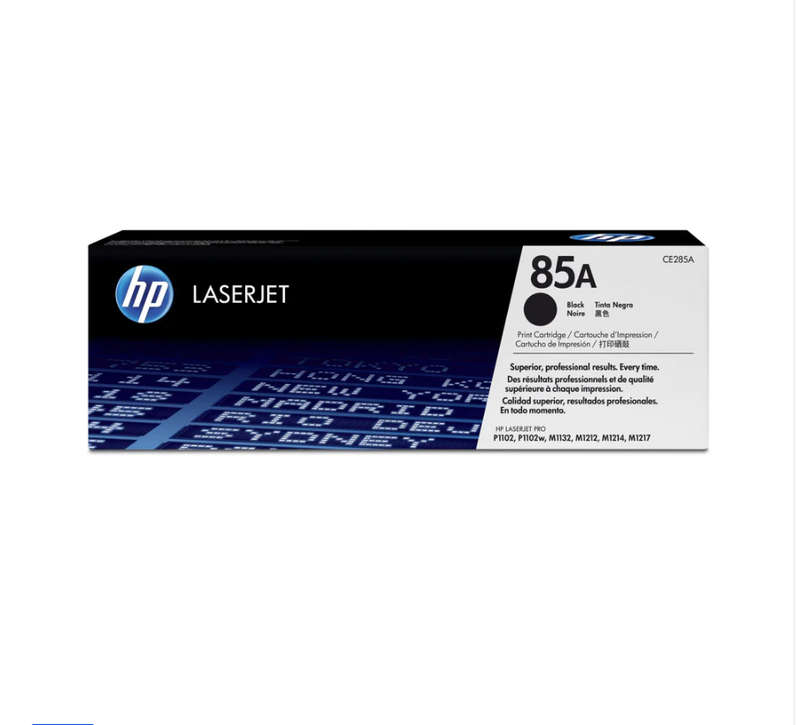 Original HP # 85A LASERJET P1102/P1102W BLACK PRINT CARTRIDGE.
