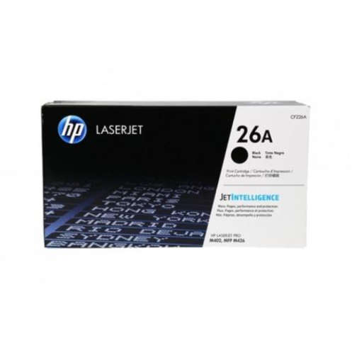 Original HP # 26A BLACK LASERJET M402/MFP M426 CARTRIDGE.