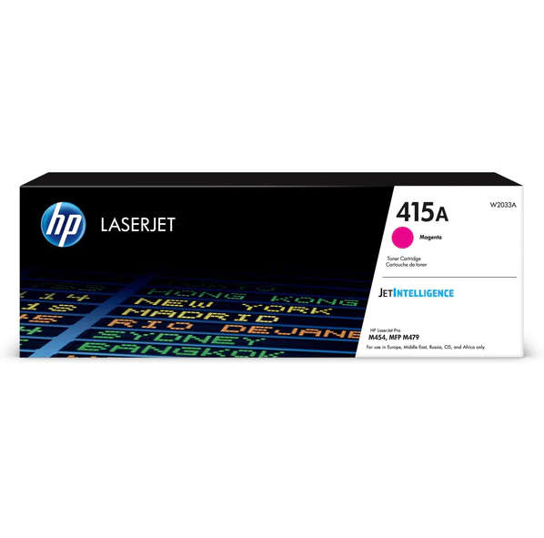 Original HP # 415 MAGENTA LASERJET TONER CARTRIDGE - CLJ Pro M454, CLJ Pro MFP M479