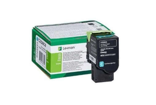 Original Lexmark C2350C0 Cyan Return Programme Toner Cartridge