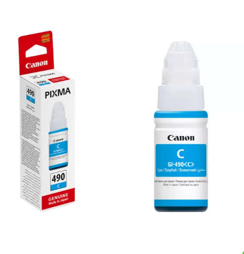 Original CANON - INK CYAN GI-490C - G1400/ G2400/ G3400