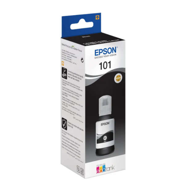 Original EPSON 101 ECOTANK BLACK INK BOTTLE