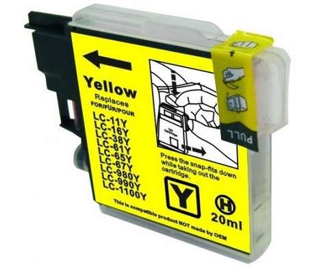 Original GENERIC BROTHER LC67 YELLOW