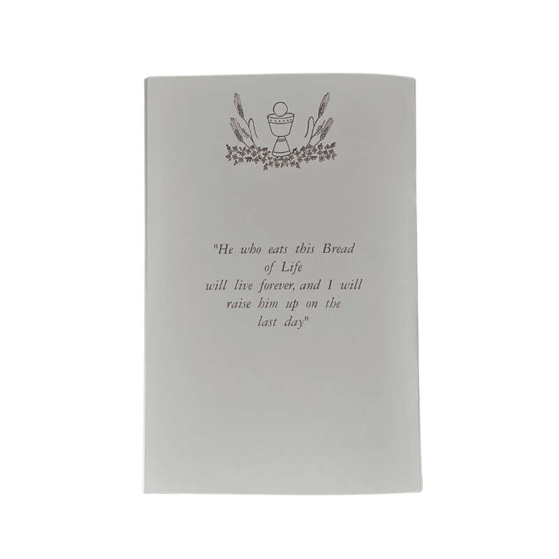 A Remembrance of Your First Holy Communion Booklet for a Girl
