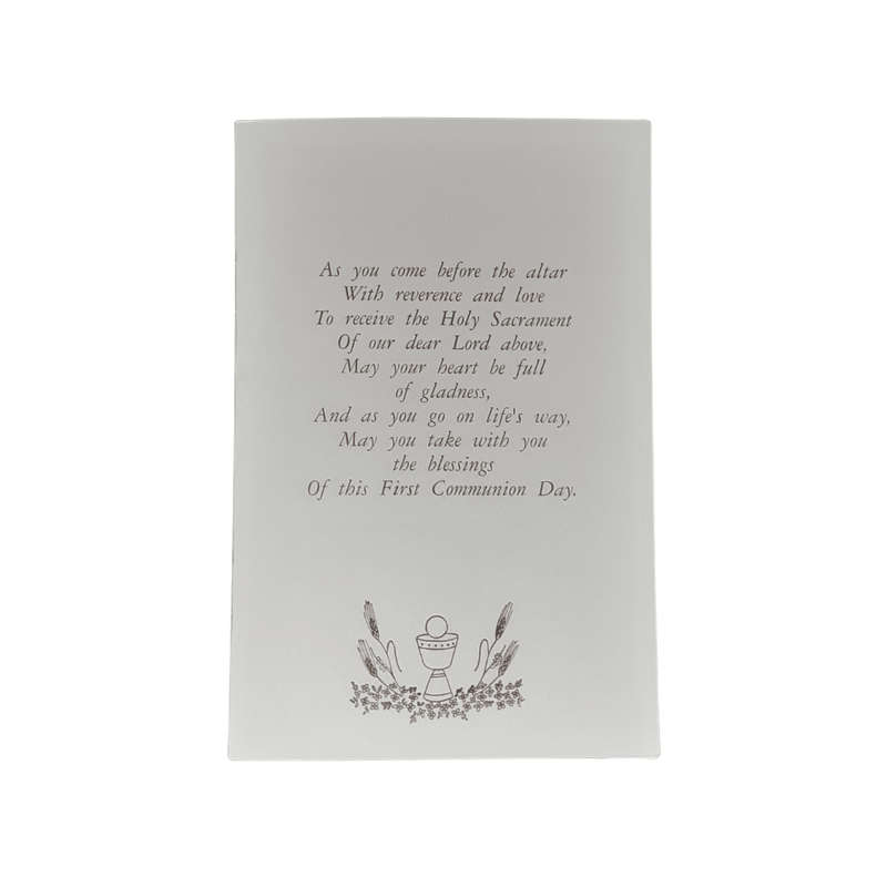 A Remembrance of Your First Holy Communion Booklet for a Girl