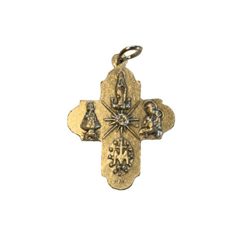 Metal Four Way Cross