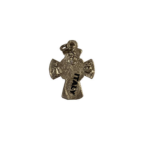 Metal Holy Spirit Four Way Cross