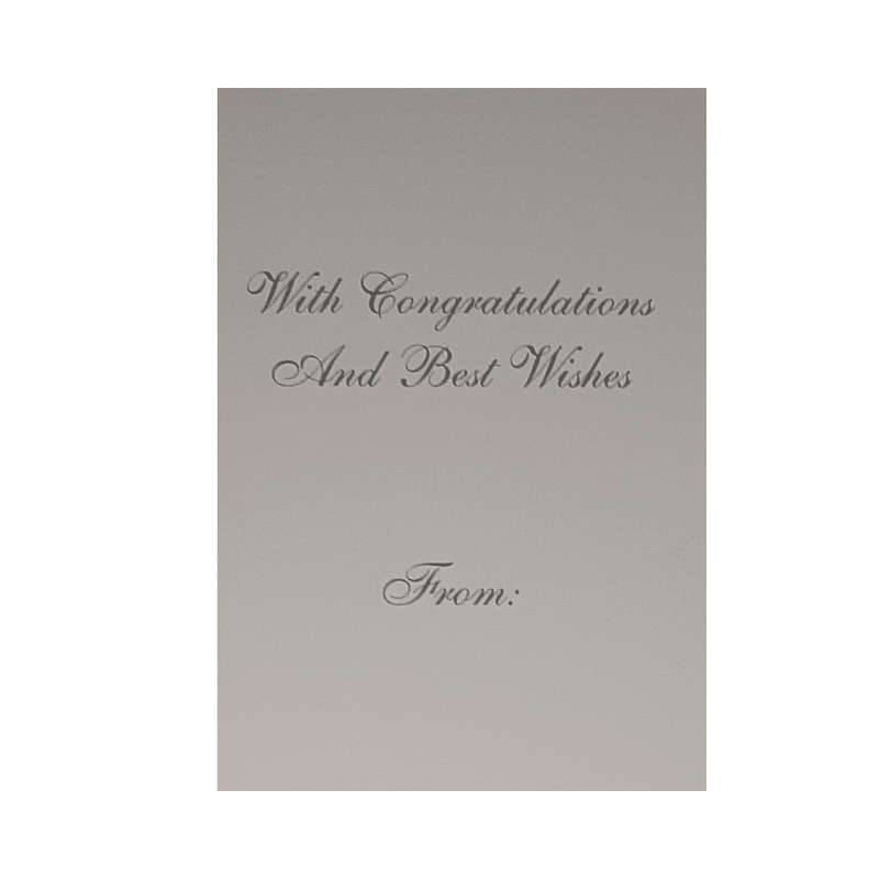 Girl Baby Congratulations Card
