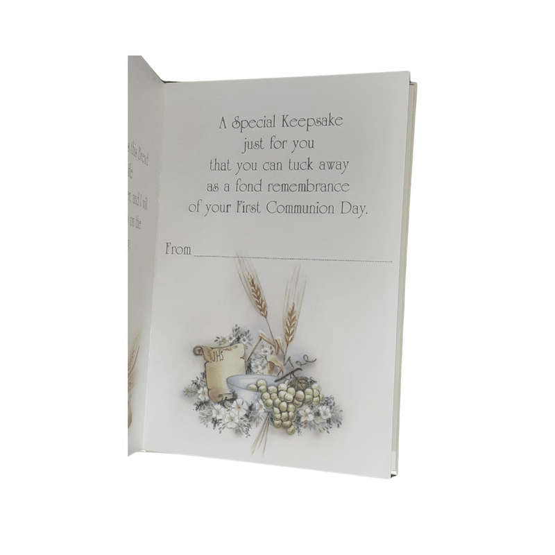 First Holy Communion Keepsake Card