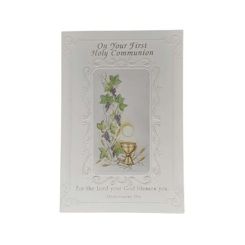 First Holy Communion Card