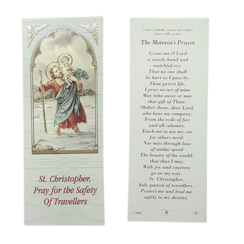St Christopher Bookmark