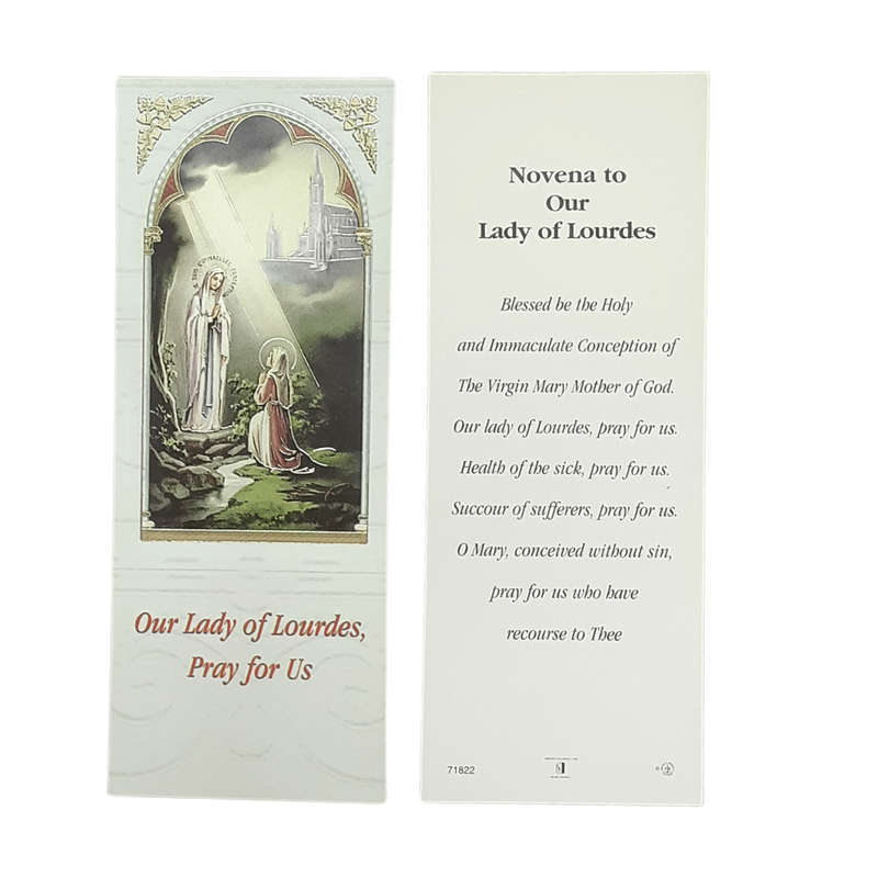 Our Lady of Lourdes Bookmark