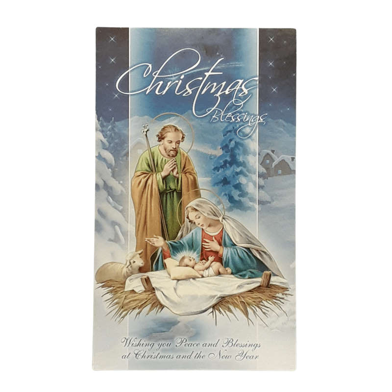 Christmas Blessing Greeting Card