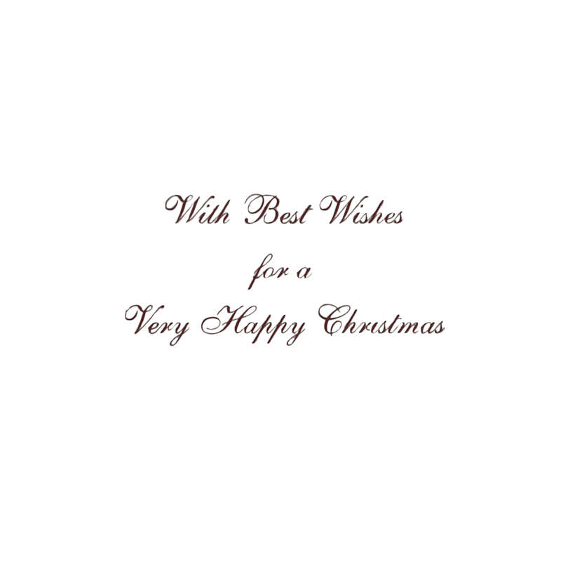 Christmas Card with Angels