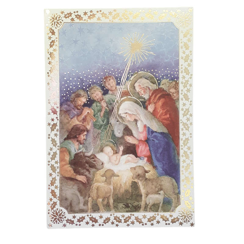 Holy Family Christmas Card