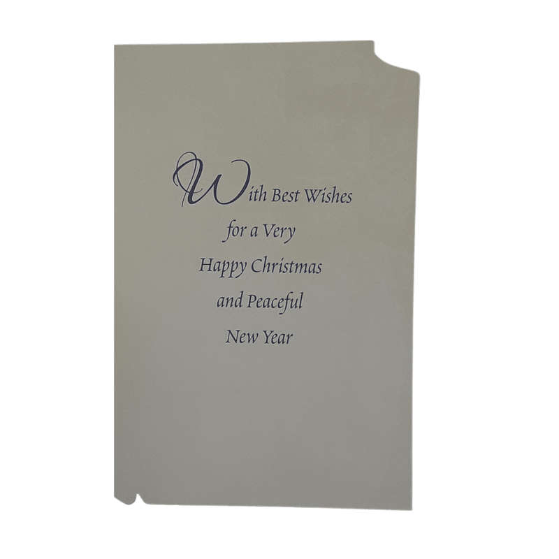 Silent Night Christmas Card