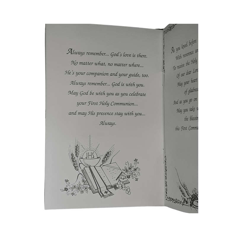 First Holy Communion Keepsake Card
