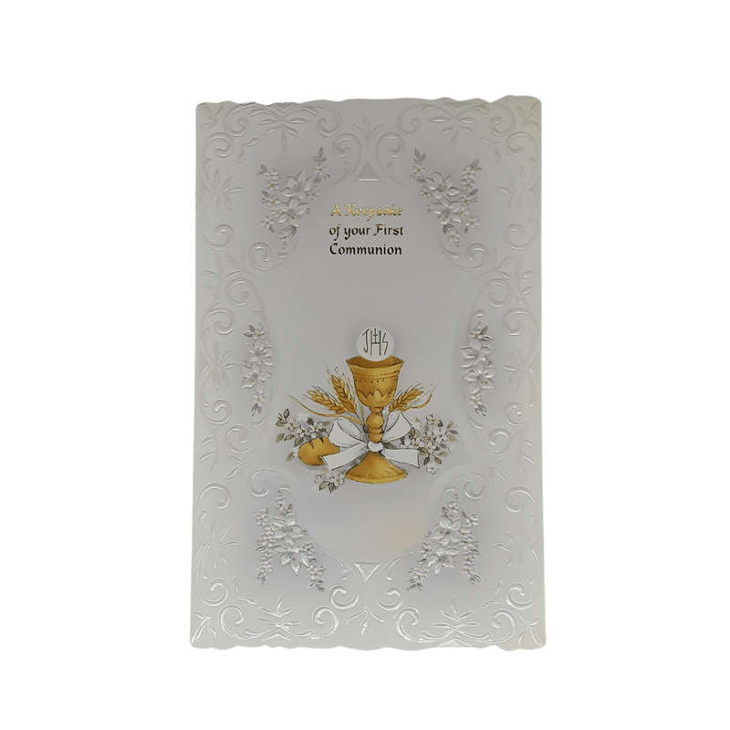 Large Unisex First Holy Communion Keepsake