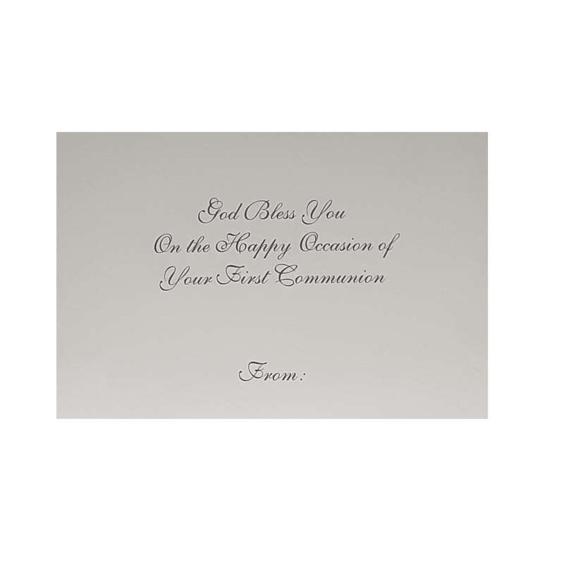 Boy's First Holy Communion Card