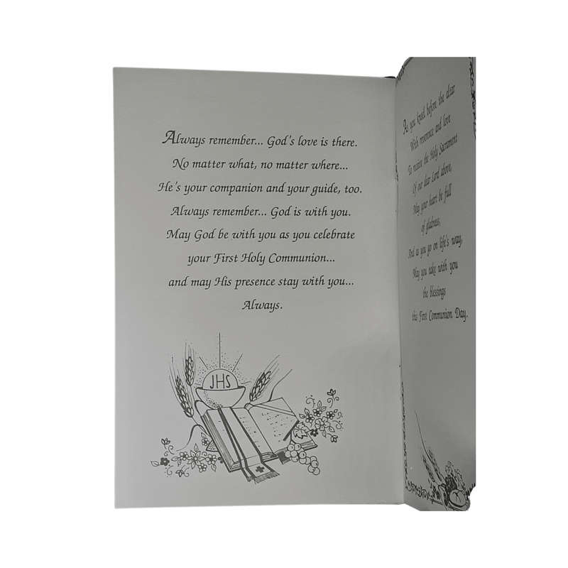 First Holy Communion Keepsake Card