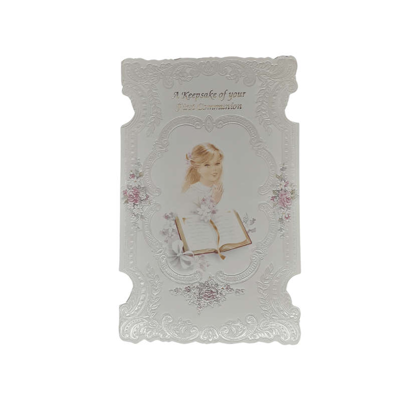 Large Girl's First Holy Communion Keepsake