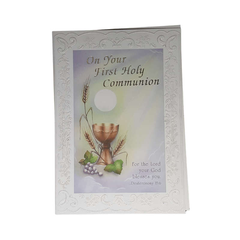 First Holy Communion Card