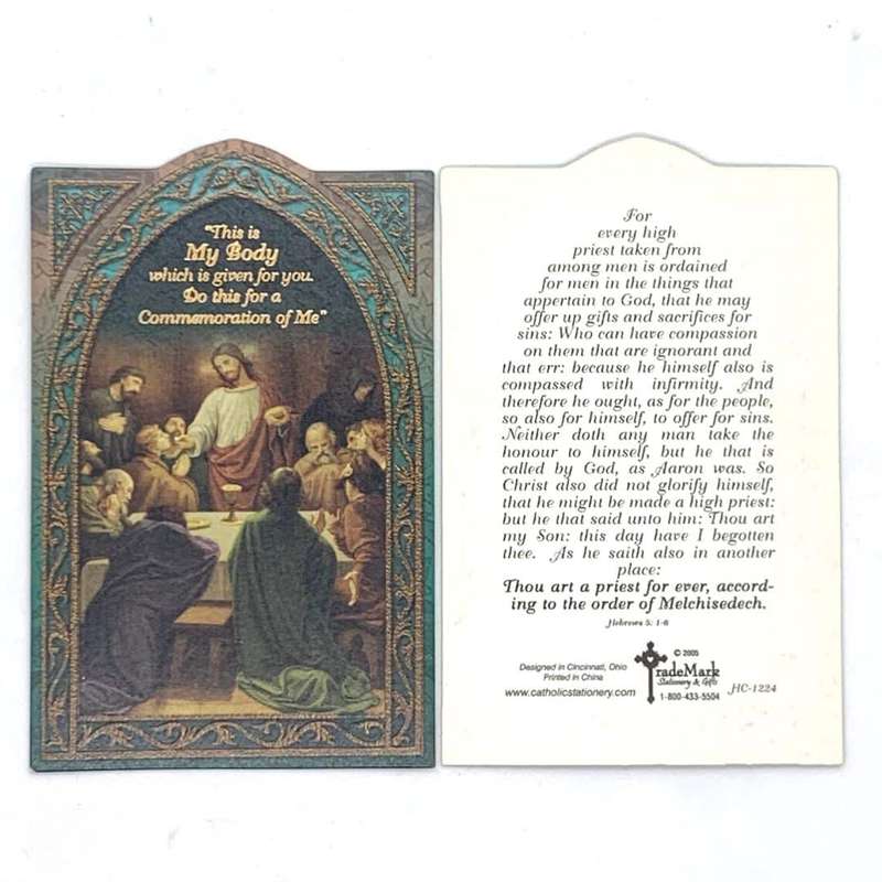 Priest Holy Card